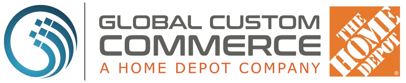 Global Custom commerce and the Home depot Icon